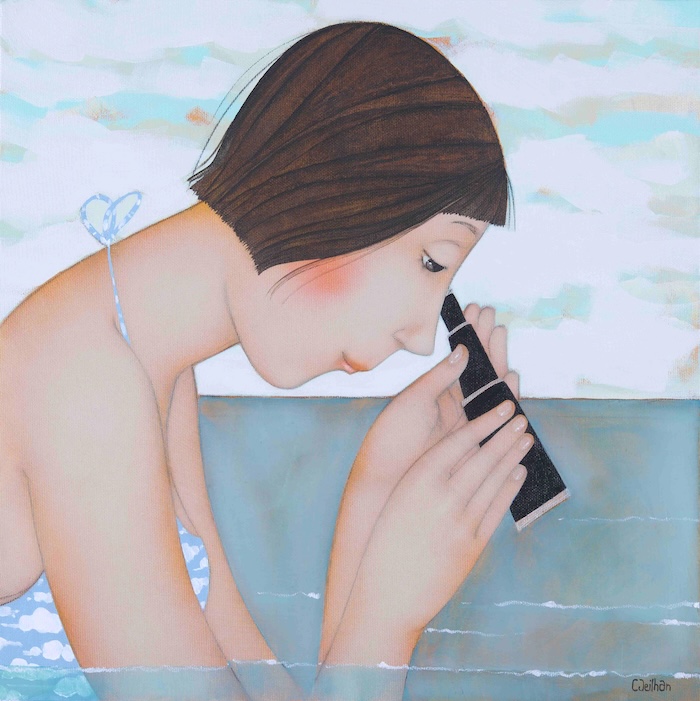 Et si c'etait dans l'eau 40x40 cm