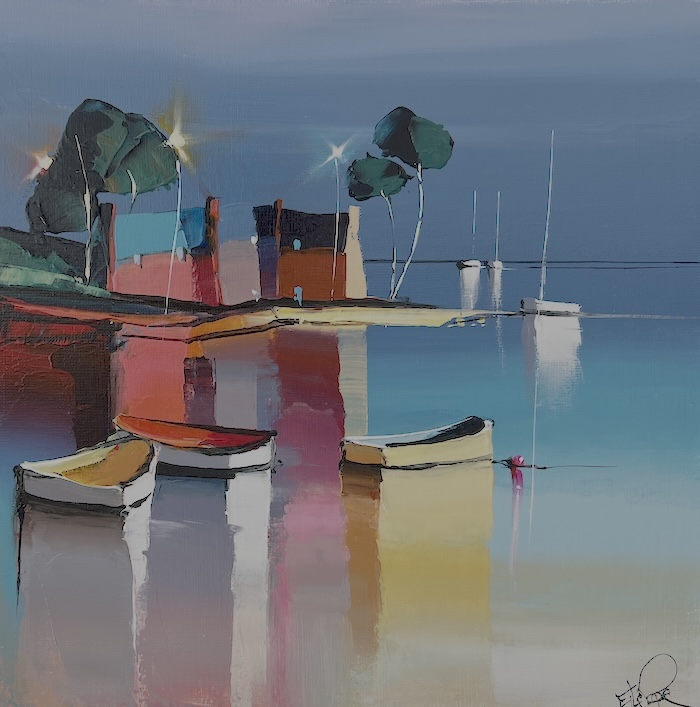 Lumière côtière 40x40 cm
