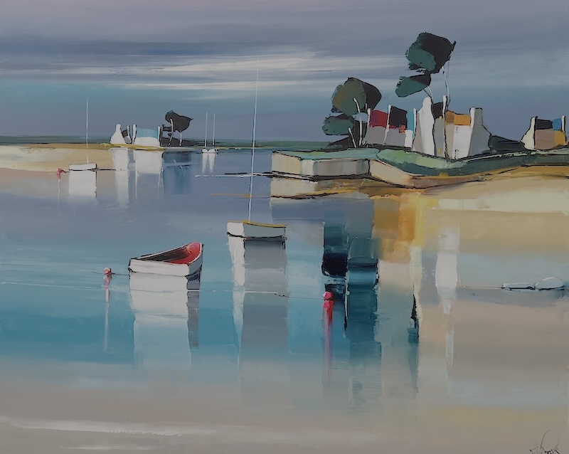 La pointe des ocres 25F - 81x65 cm