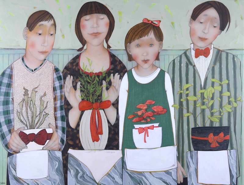 Le concours 50F - 116x89 cm