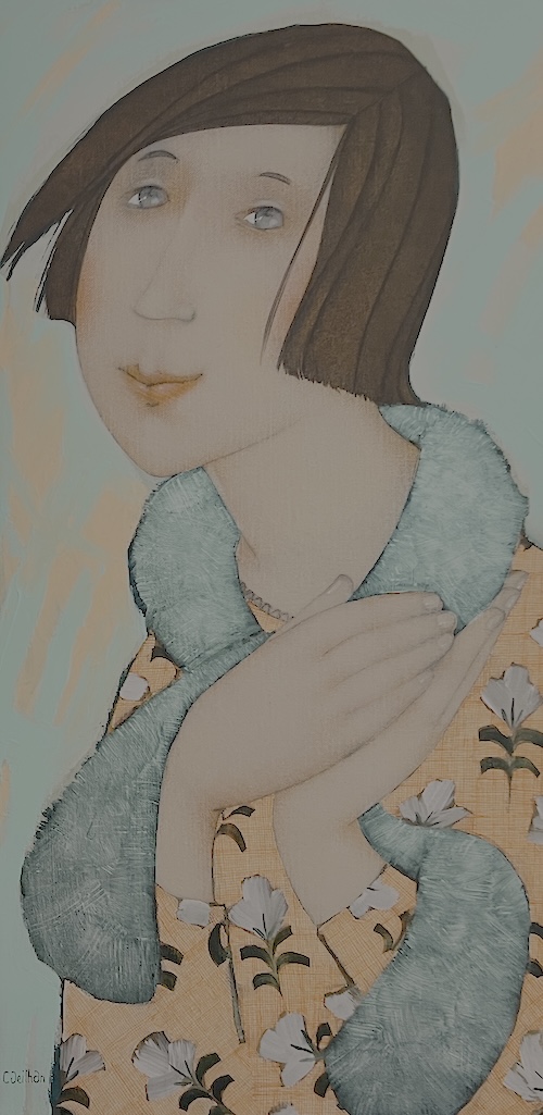 Mon boa de fête 60x30 cm