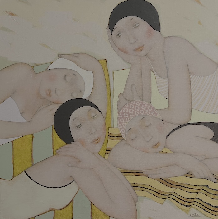 Quelle chaleur... 60x60 cm