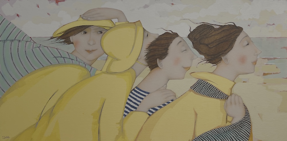 Un vent de face 100x50 cm