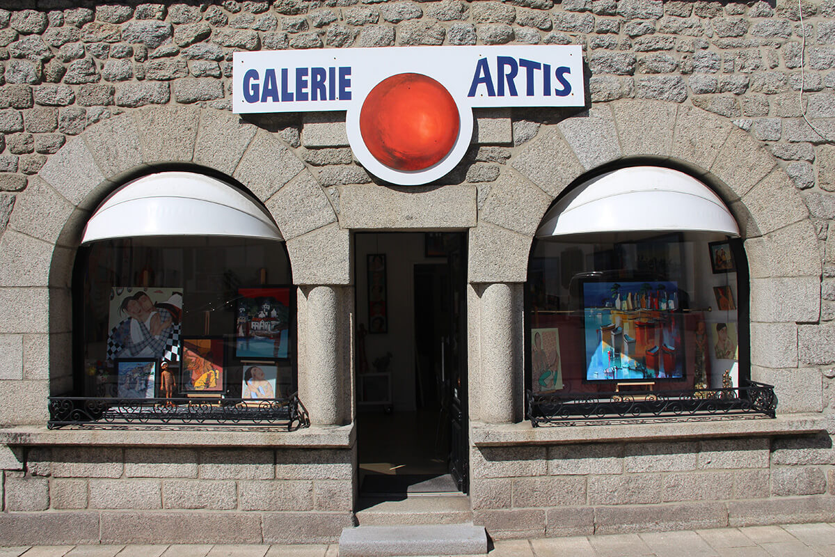 galerie Artis vue de l'extérieur